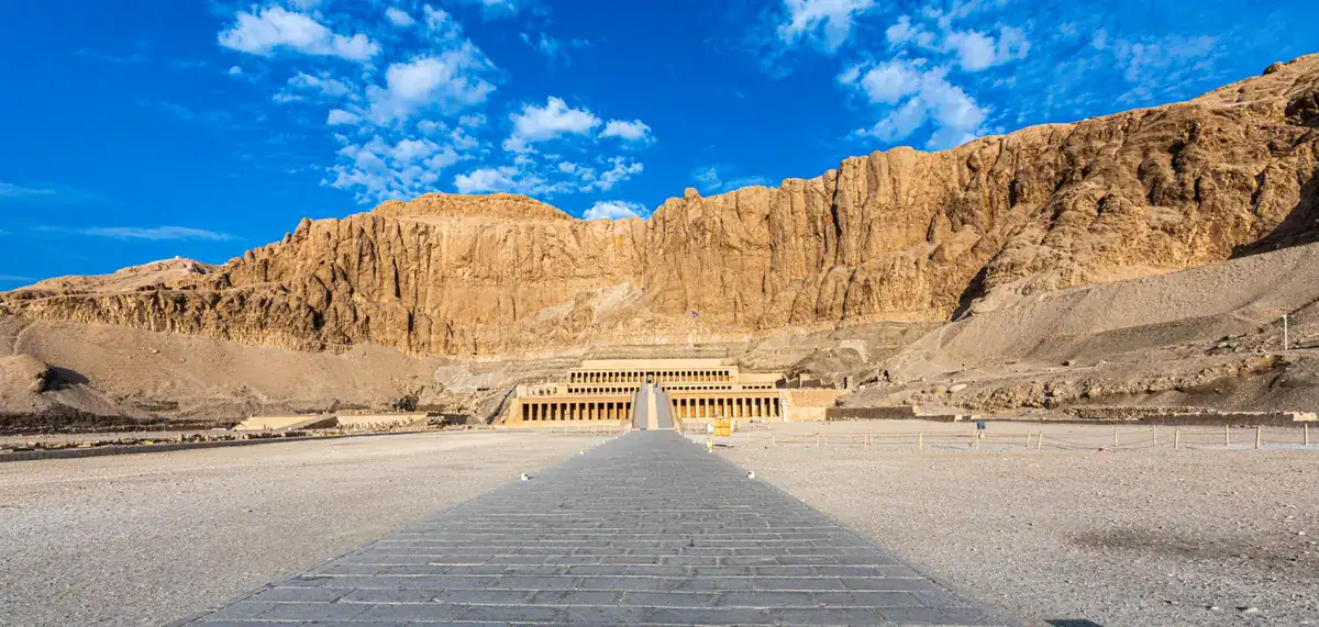 White Desert Nile Cruise visit to Hatshepsut Temple
