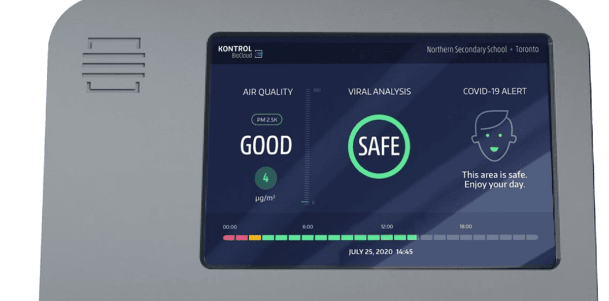 COVID-19 air detector unveiled by Canadian tech company