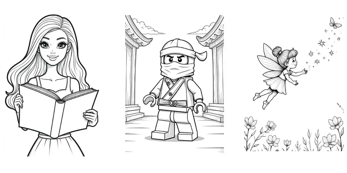 Barbie Coloring Pages – Free Printable & PDF for Kids