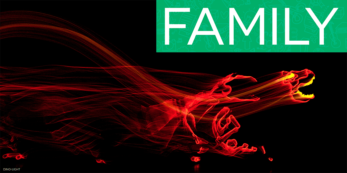 2026 - 2027 Family Season at the Emelin Theatre, featuring Dino-Light