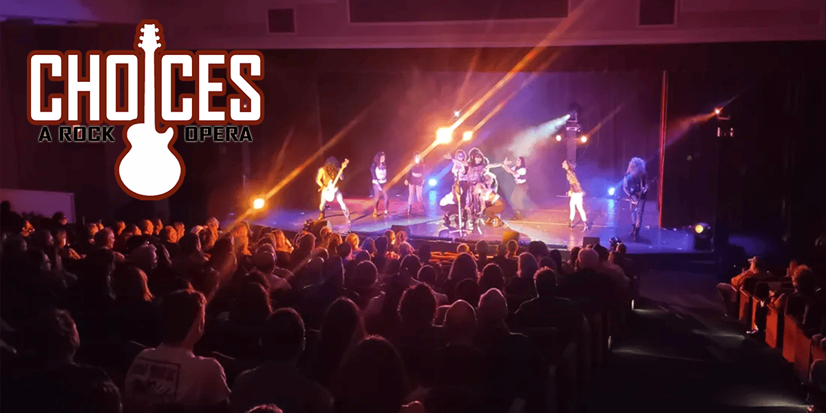 Choices, A Rock Opera, at the Emelin, Mamaroneck, Westchester, Nov 24, 25, 26, 2023