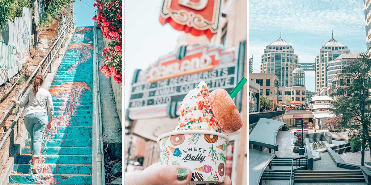 Redwoods. Baseball games. The Ale Trail. Incredible food. Historic theatres. Street art. There's so much to explore in Oakland, California (Psst: it's right next door to San Francisco). This locals guide tackles 26 of the best things to do in Oakland! Come across the Bay to Oakland next time you're traveling to San Francisco, California.