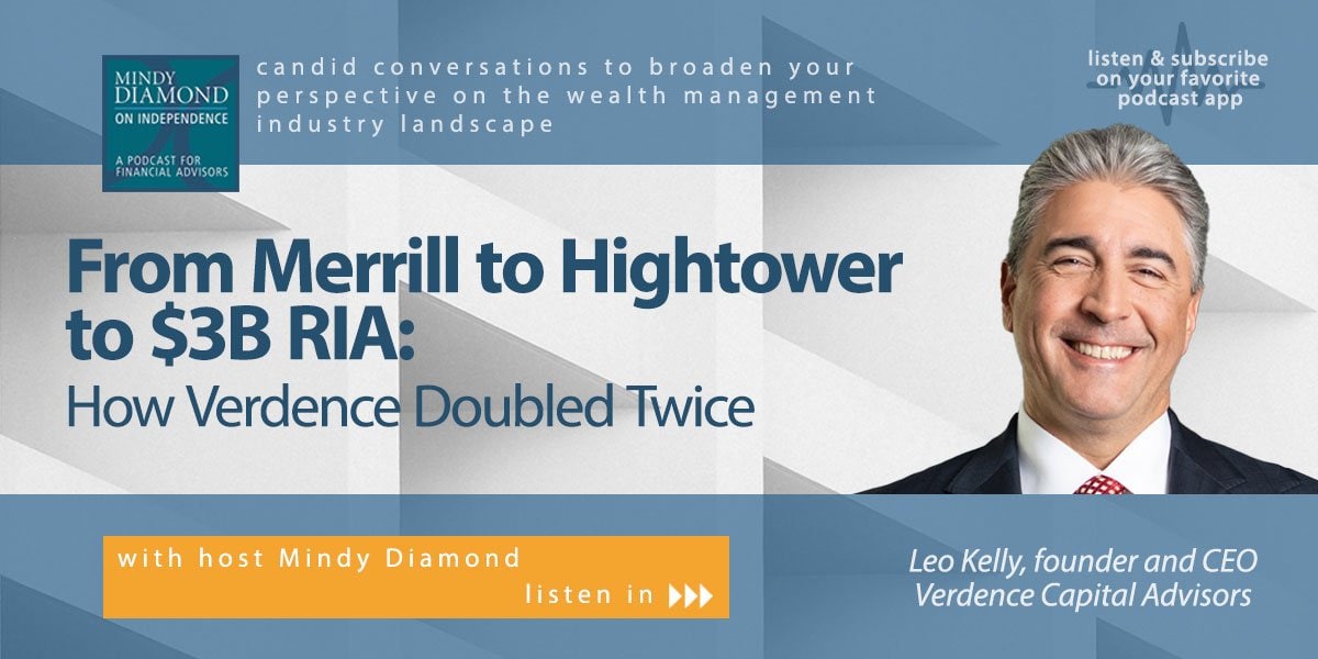 From Merrill to Hightower to $3B RIA: How Verdence Doubled Twice