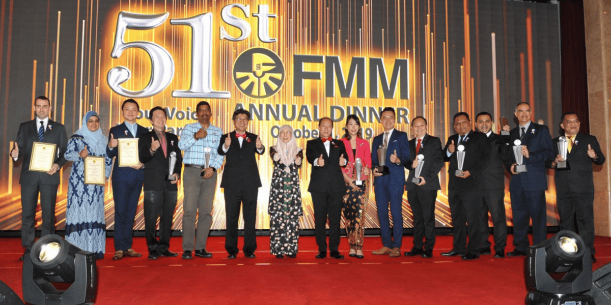 FMM Excellence Award (Gold-SMI Category) Oct 2019