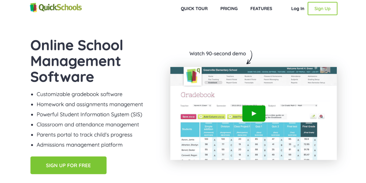 QuickSchools