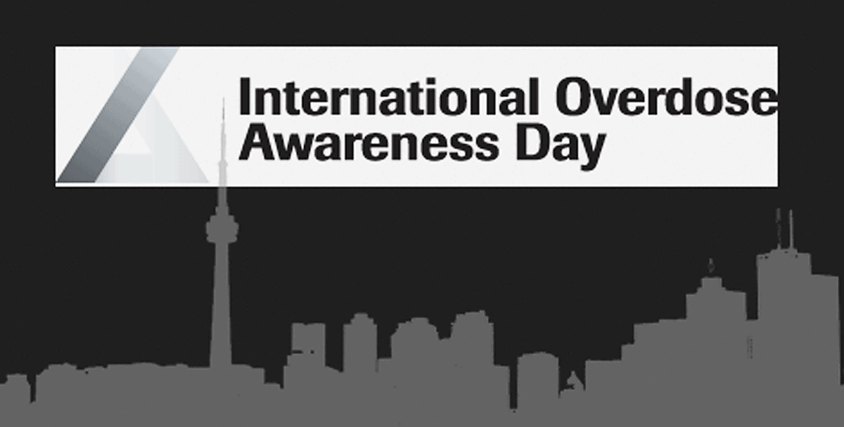 Toronto recognises International Overdose Awareness Day
