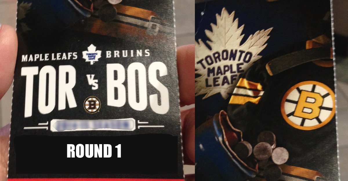 Bruins Leafs Playoffs 2024