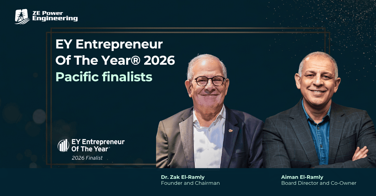Dr. Zak El-Ramly and Aiman El-Ramly Named EY Entrepreneur Of The Year® 2026 finalists in Pacific