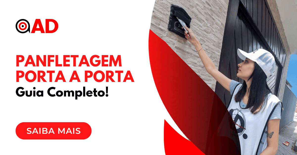 panfletagem porta a porta