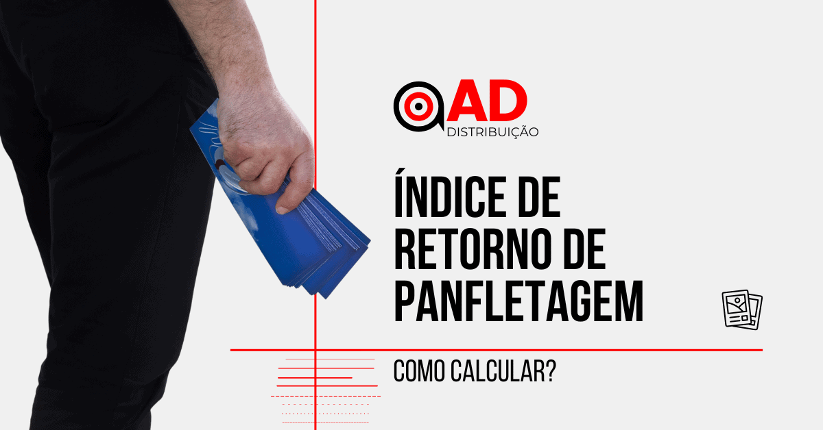 índice de retorno de panfletagem