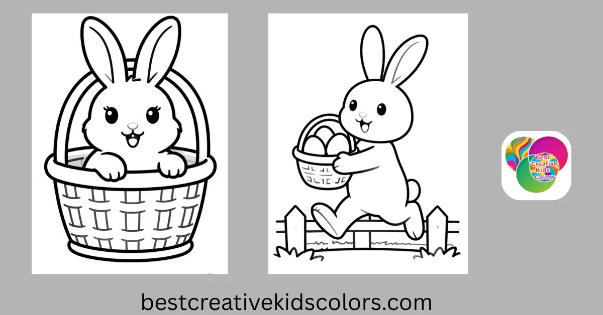 Free Printable Bunny Coloring Pages – Easter, Baby & Mandala Designs