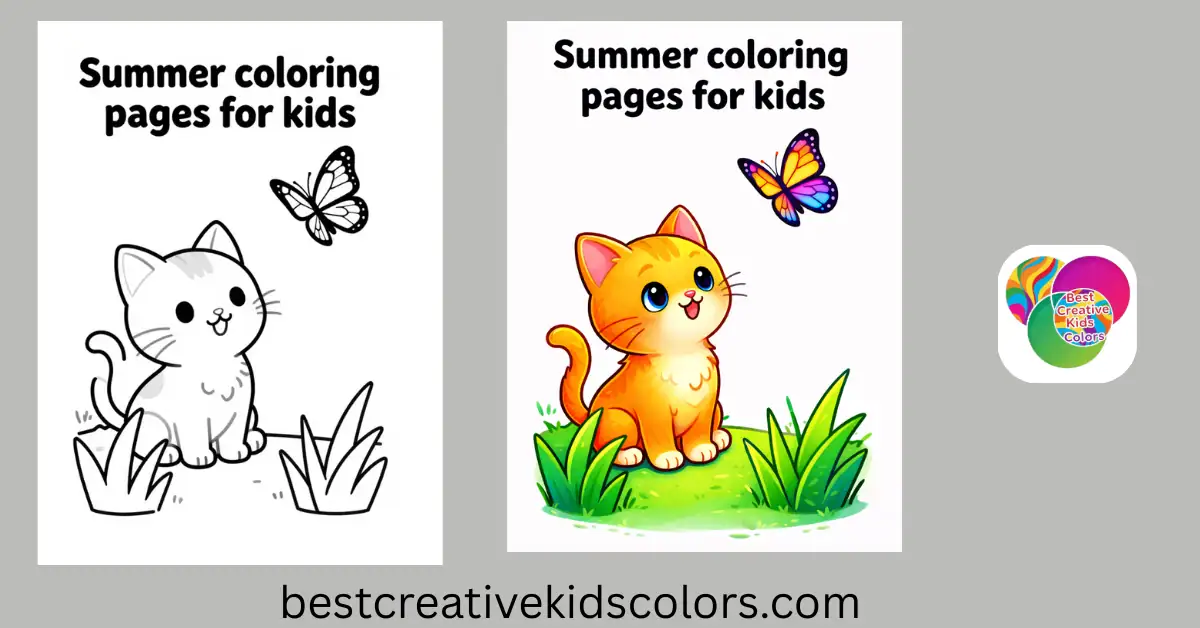 Free Summer Coloring Pages – 40+ Printable & Online Designs