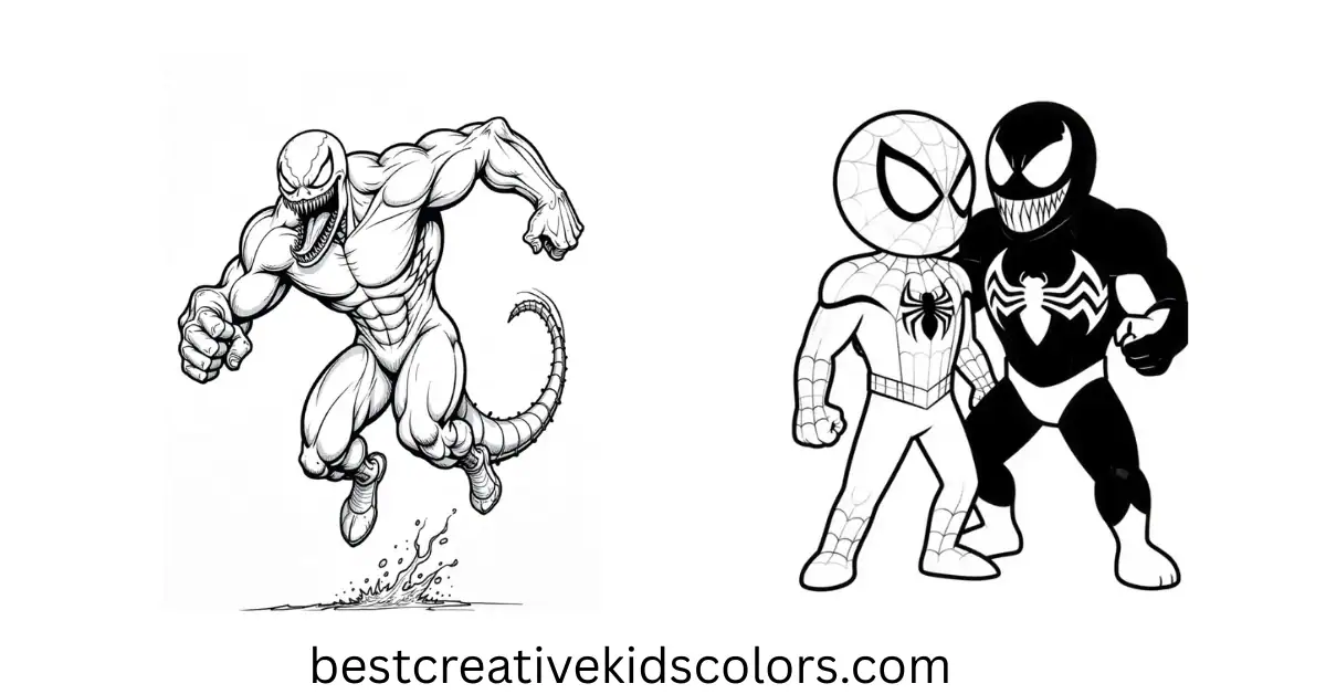 Printable Venom Coloring Pages – 72+ Free PDF Sheets for Kids (Updated 2026)