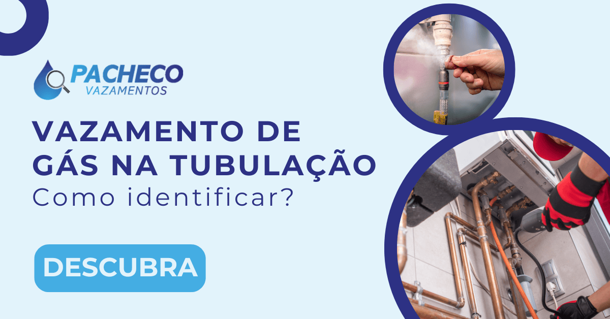 vazamento de gás na tubulação