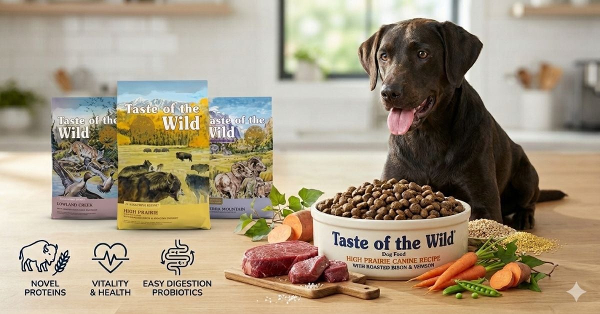 taste of the wild dog food review 2026 ingredients, safety & analysis
