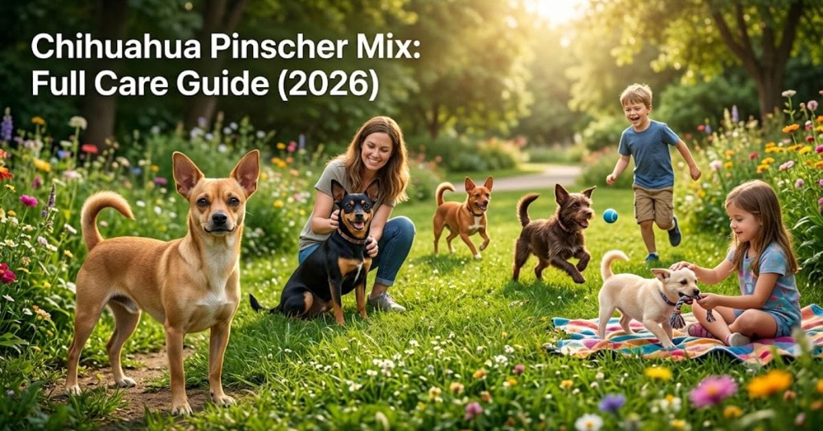 chihuahua pinscher mix full care guide (2026)