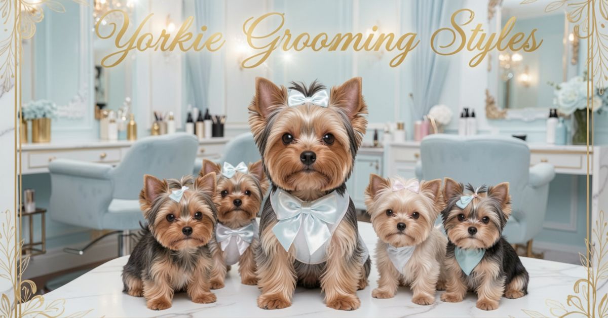 yorkie grooming styles complete guide for every yorkie owner