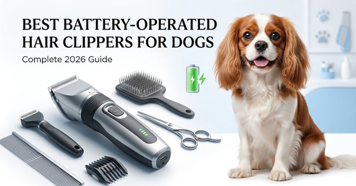 best battery operated hair clippers for dogs complete 2026 guide
