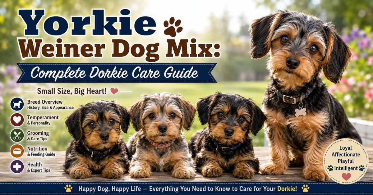 yorkie weiner dog mix