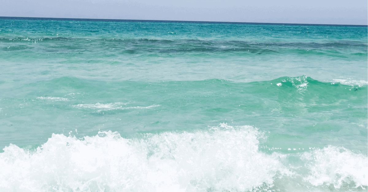 ocean with clear water