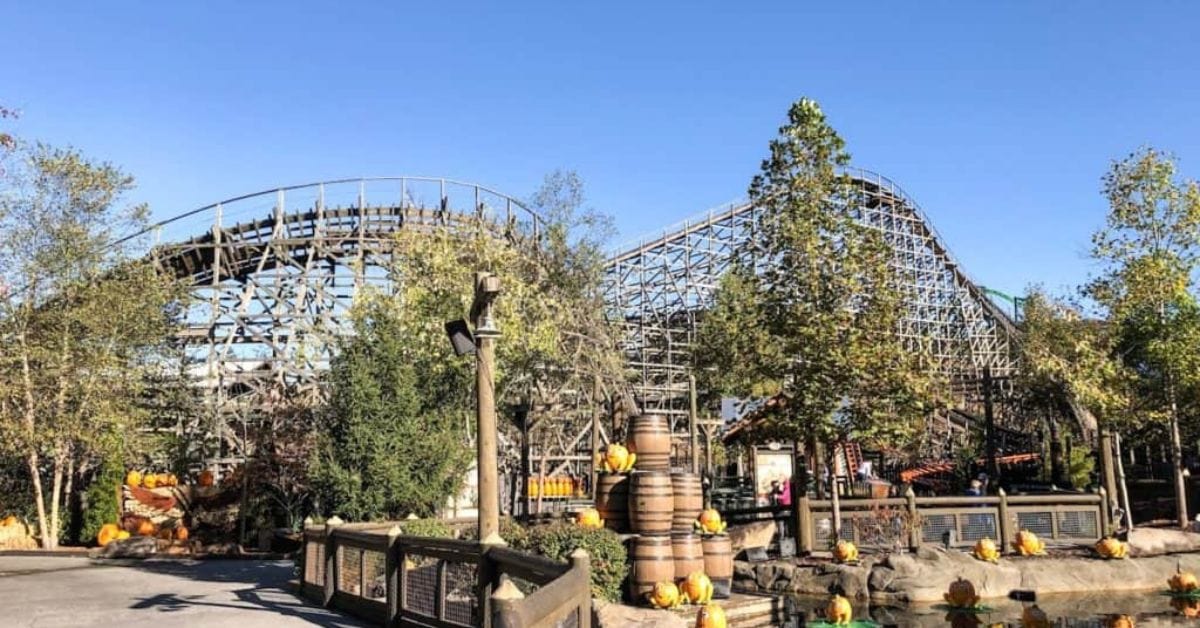 Dollywood roller coaster
