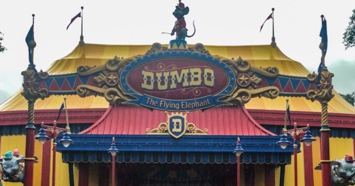 Dumbo Ride at Disney World