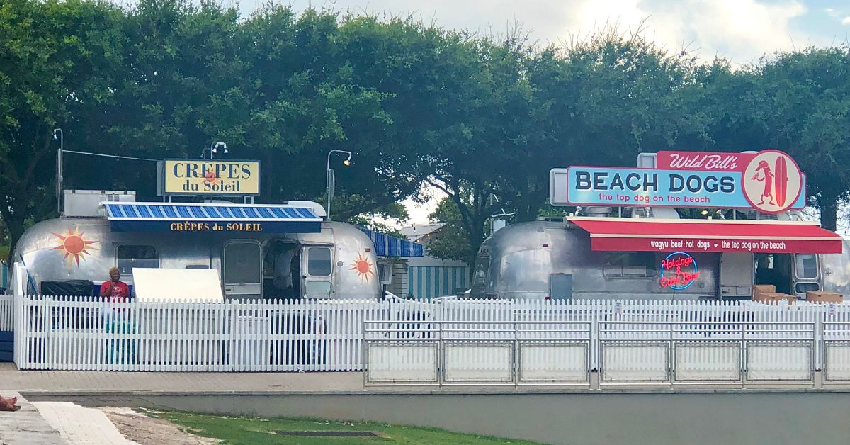 Airstream Row in Seaside