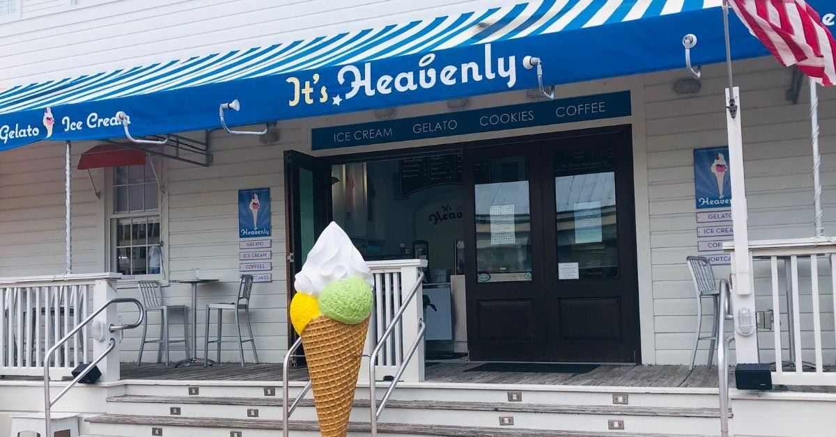 Seaside FL Ice Cream shop