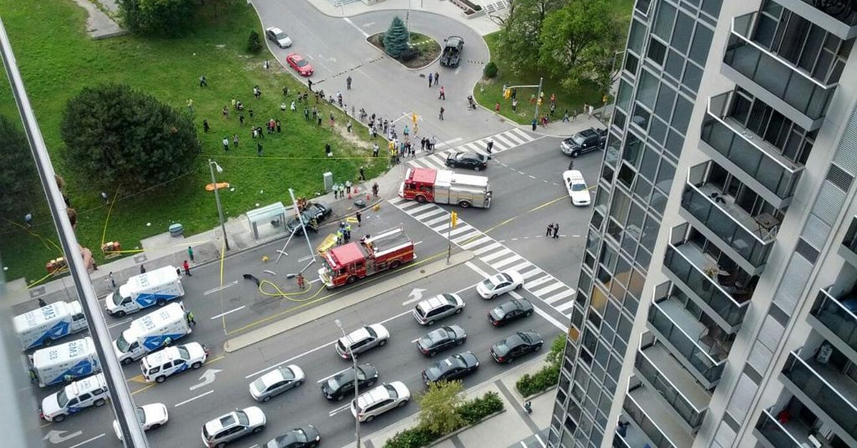 Up to 10 people hit by vehicle on Yonge and Finch Toronto