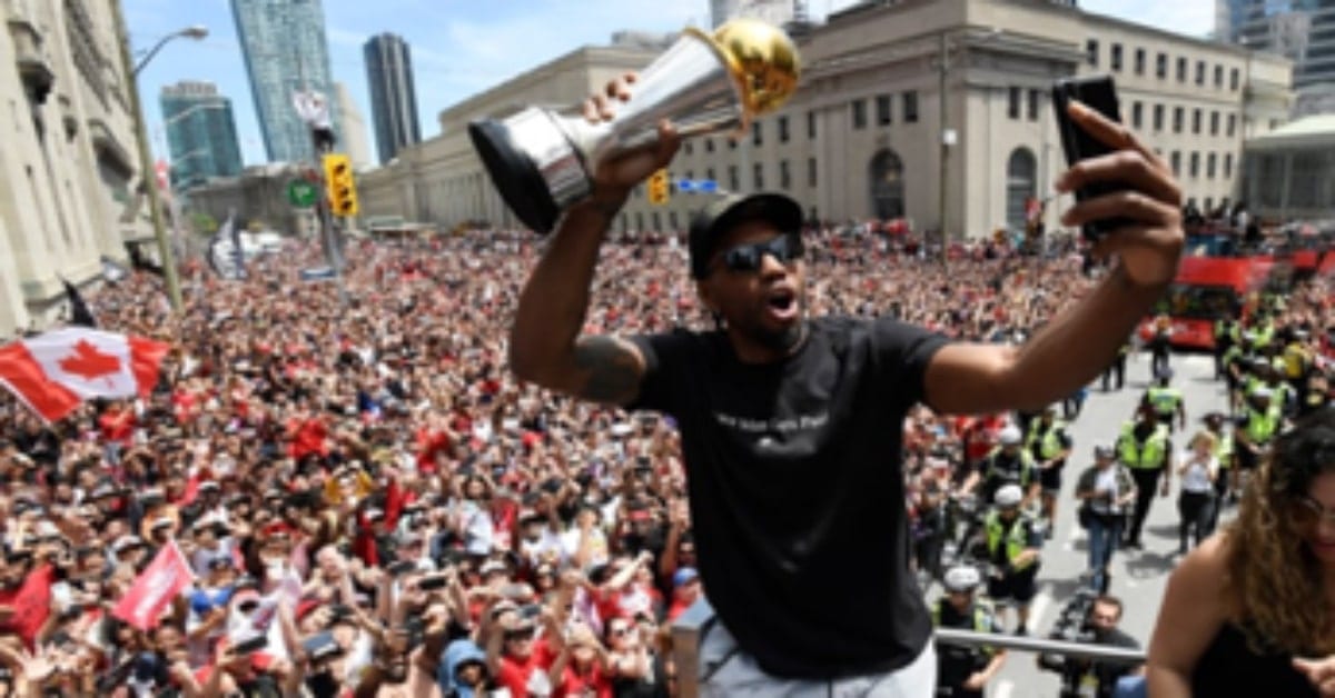 Raptors NBA win offers huge boost for Canadian sport