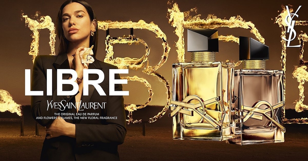 Dua Lipa fronts Yves Saint Laurent’s Paris launch of ‘Libre Flowers & Flames’