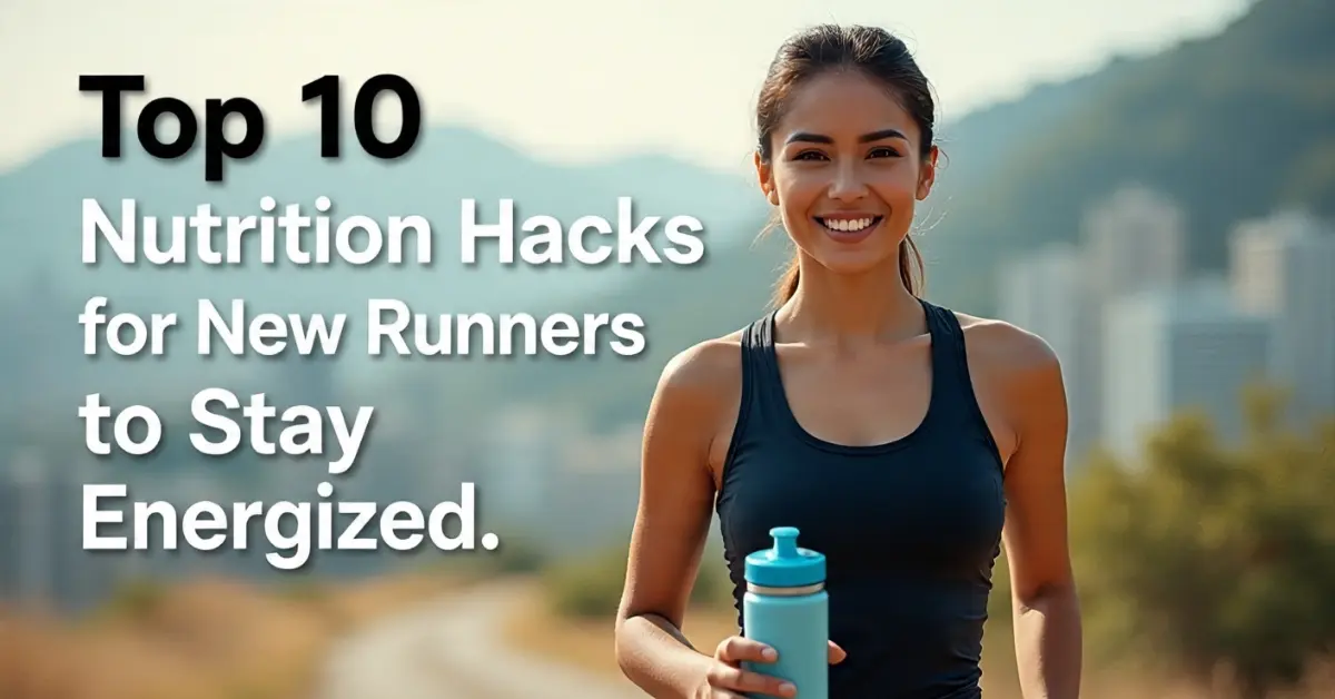 Top 10 Nutrition Hacks for New Runners to Stay Energized by Jason Berkes