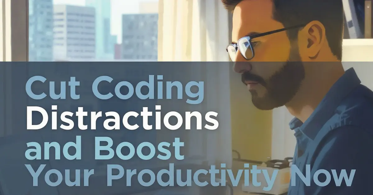 Cut Coding Distractions and Boost Your Productivity Now by Jason Berkes