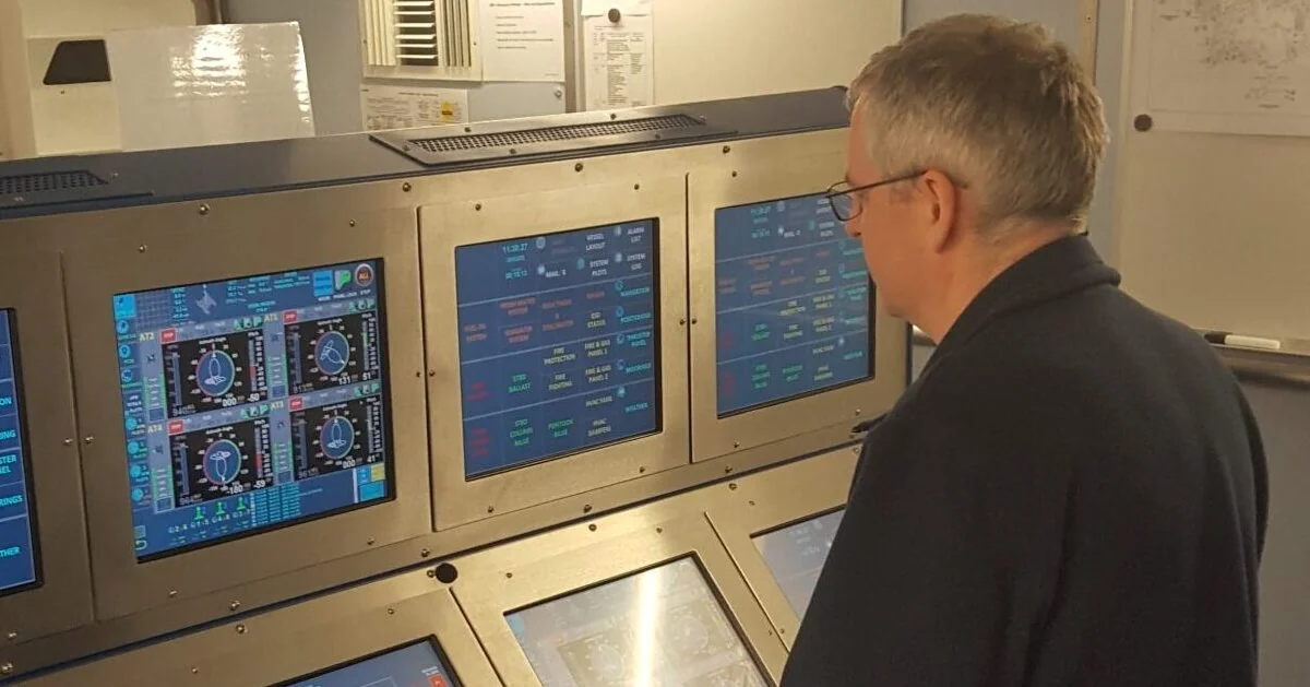 Simulator training session