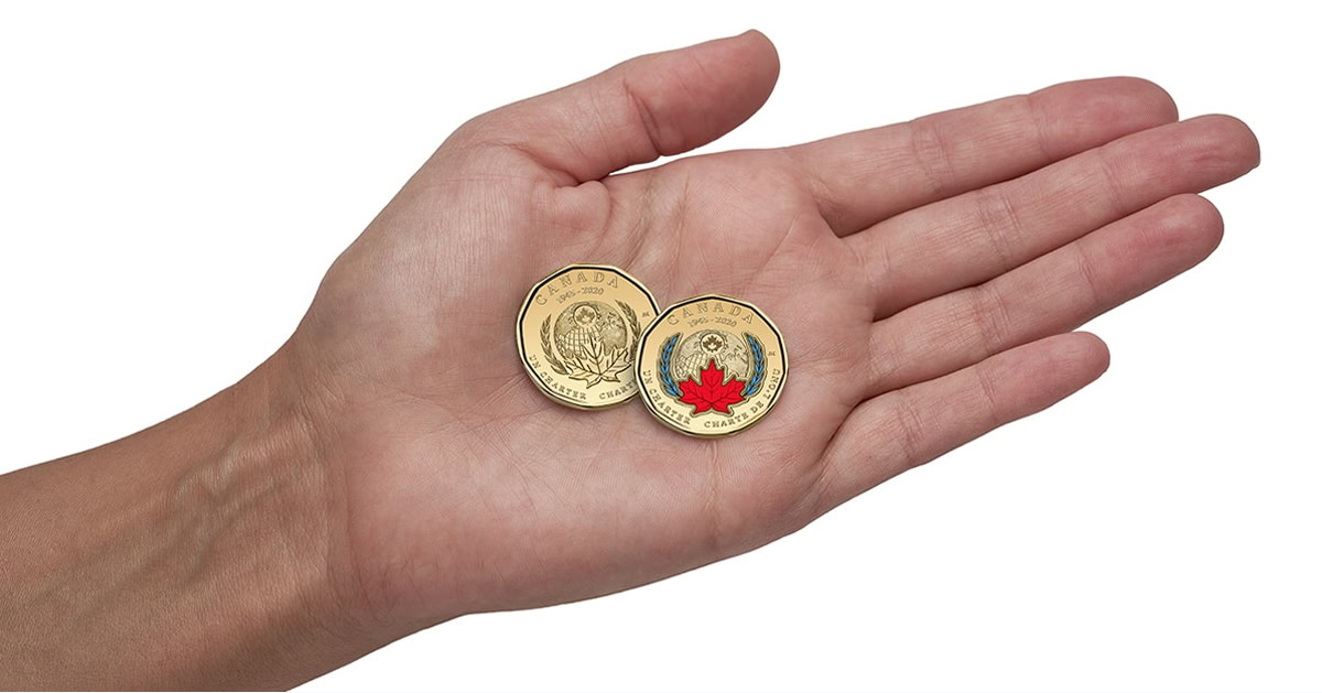 Canada has first-ever Coloured Loonie – Have you seen one yet?