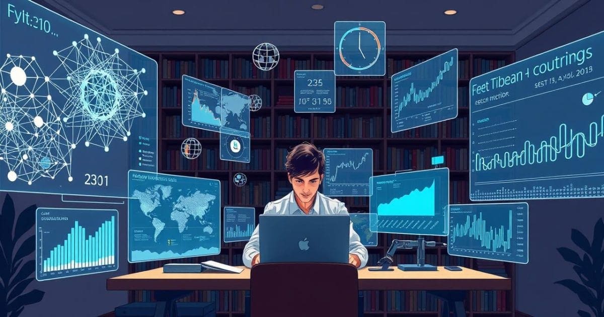 Chuyên gia phân tích Big Data tương tác với dữ liệu qua giao diện holographic