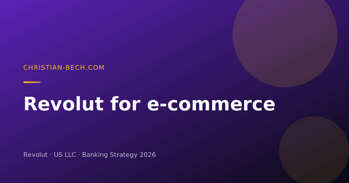 Revolut E-Commerce