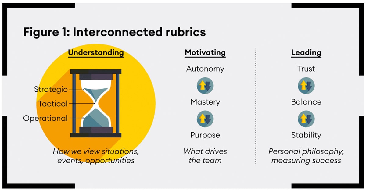 Interconnected rubrics insights