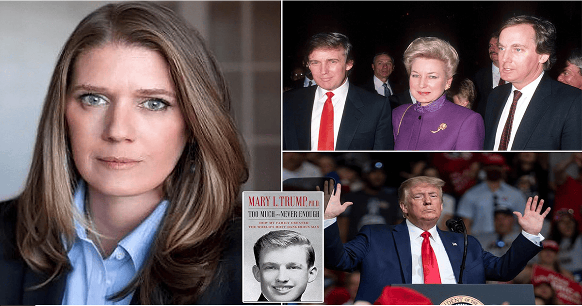 TOtimes Books:TOO MUCH AND NEVER ENOUGH by Mary L. Trump