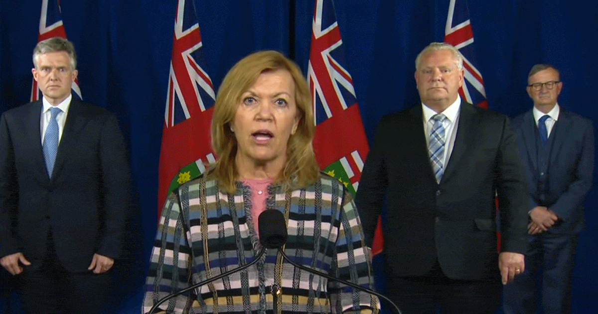 Ontario moving Toronto, Ottawa and Peel back to modified Stage 2