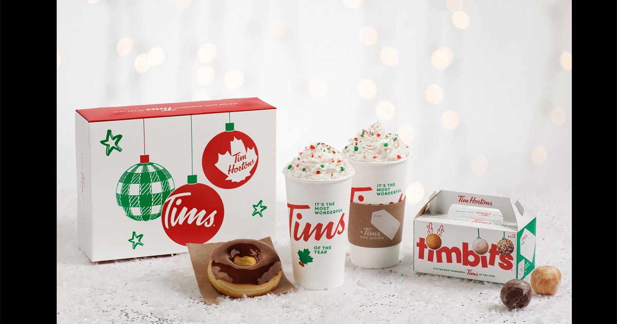 Tim Hortons® unveils new look for 2020 holiday season