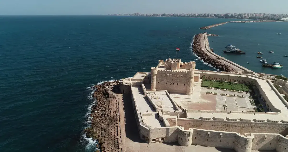 Qaitbay Citadel on the Cairo Alexandria Tour Package