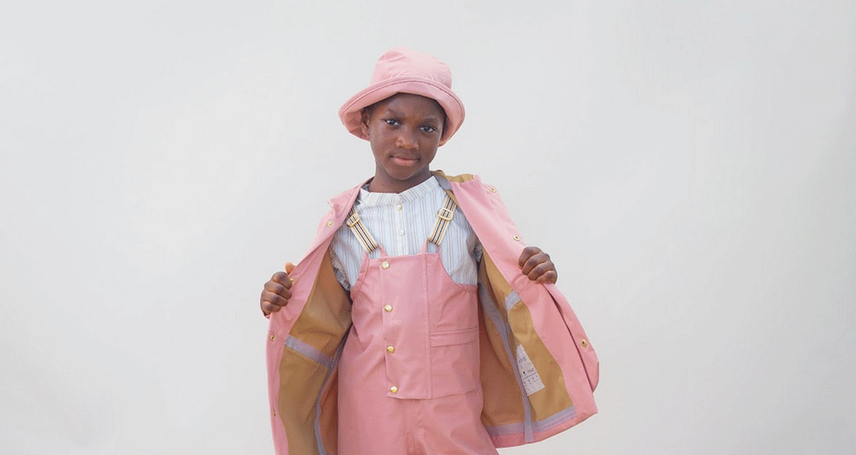 Canadian designer Tabitha Osler debuts recycled raincoat collection— Perfect for Back to School