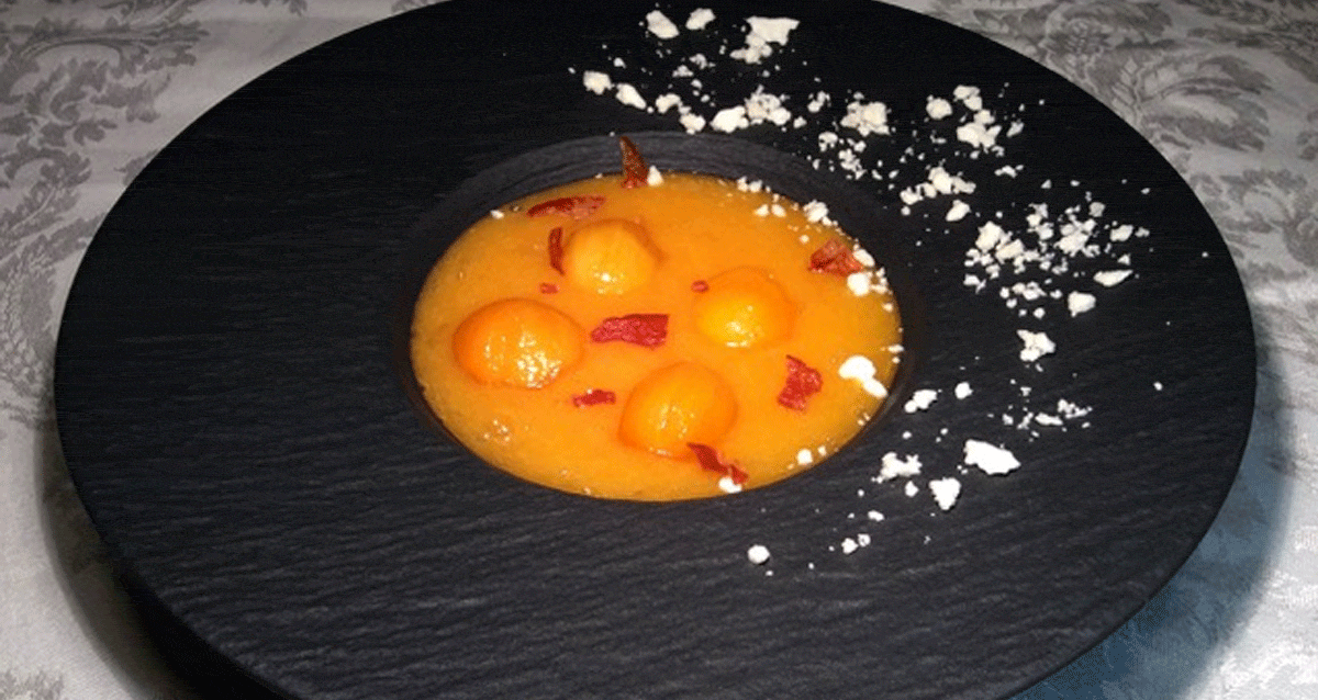 Recipe: Persimmon Soup by Chef Stephan Schulz