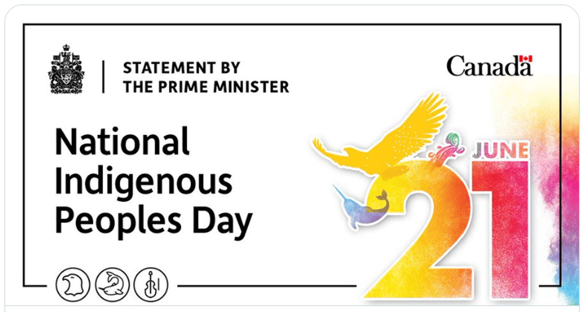 Statement by the Prime Minister on National Indigenous Peoples Day in Canada