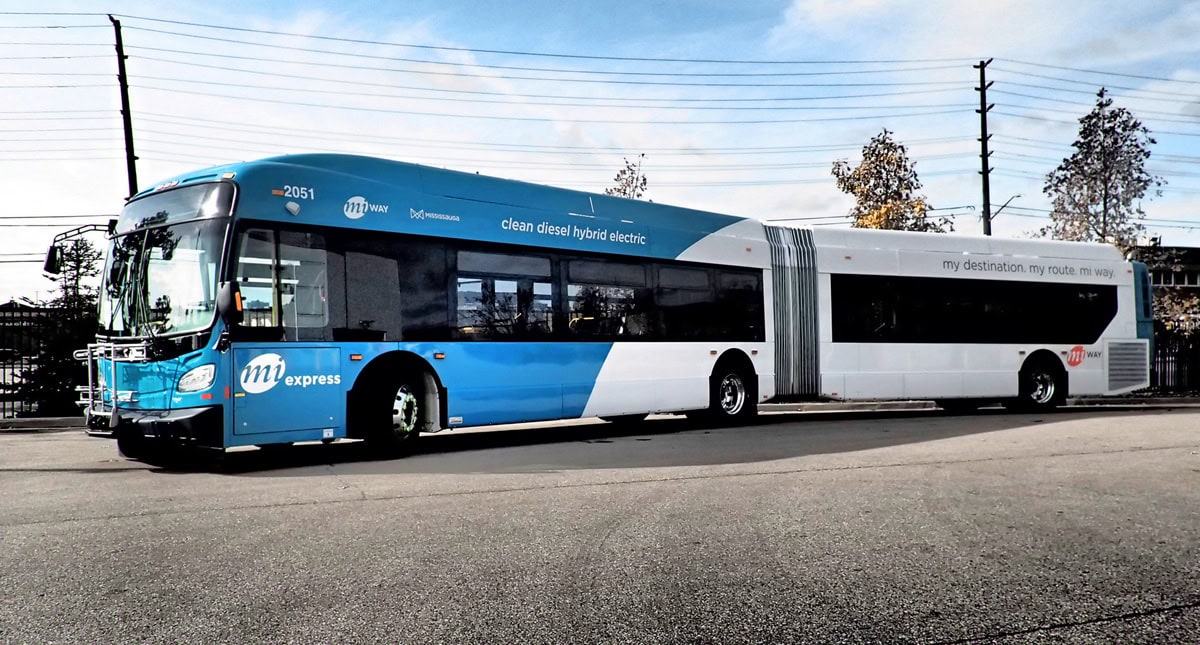 Mississauga gets greener with first-ever 60-foot Hybrid-Electric Buses in Ontario