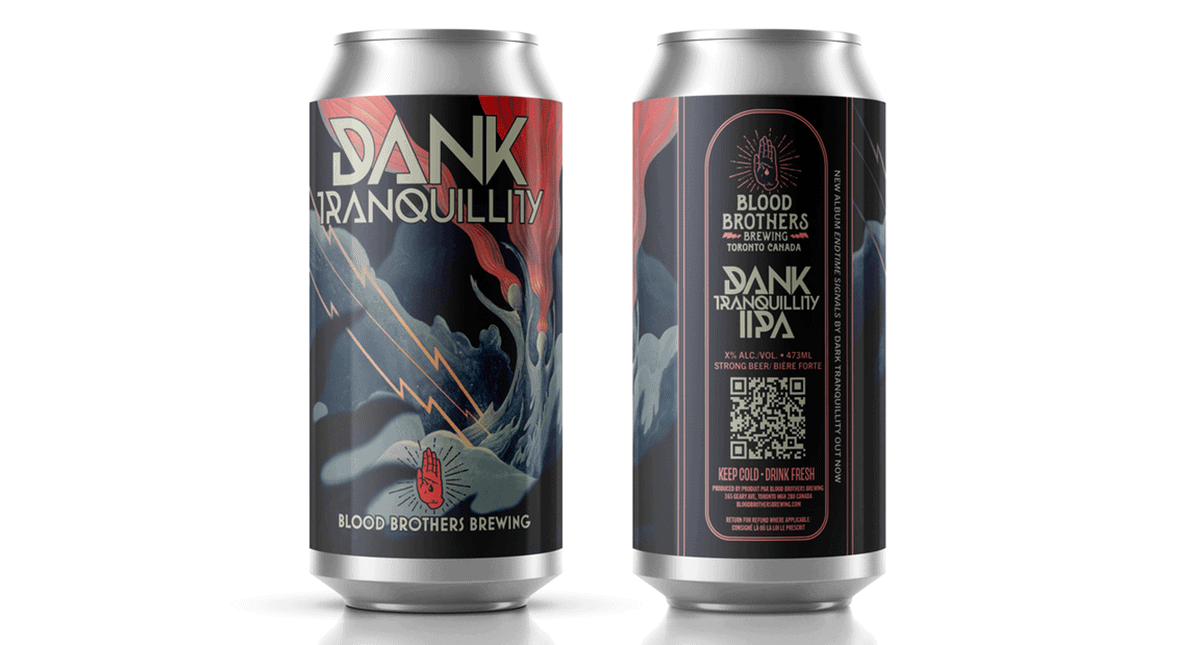 Meet Swedish metal band Dark Tranquillity at Blood Brothers Brewing for launch of DANK TRANQUILLITY double IPA