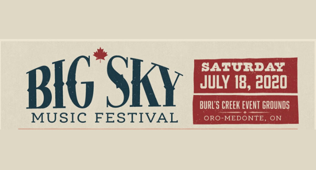 Big Sky Music Festival Announces 2020 Artist Headliner