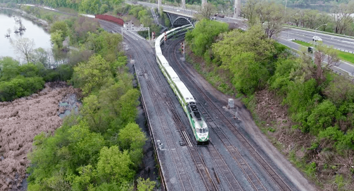 All day hourly GO train service between Toronto and Hamilton begins next month