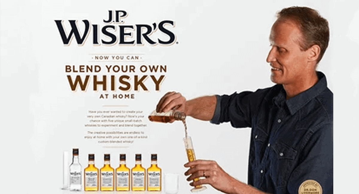 Channel Your Inner Mixologist with J.P. Wiser’s Blend Your Own Whisky Kit